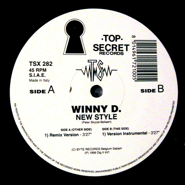 Winny D. - New Style | Top Secret Records (TSX 282)