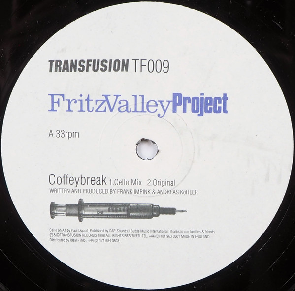 Fritz Valley Project - Coffeybreak | Transfusion (TF009)