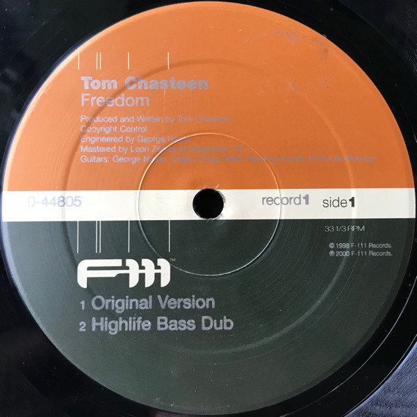 Tom Chasteen - Freedom | F-111 Records (0-44805) - main Tom Chasteen - Freedom | F-111 Records (0-44805) - main
