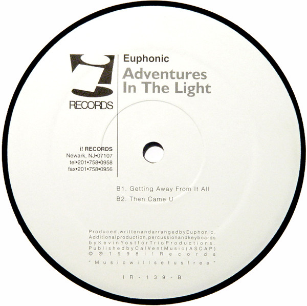 Euphonic 7 - Adventures In The Light | i! Records (IR-139) - 2