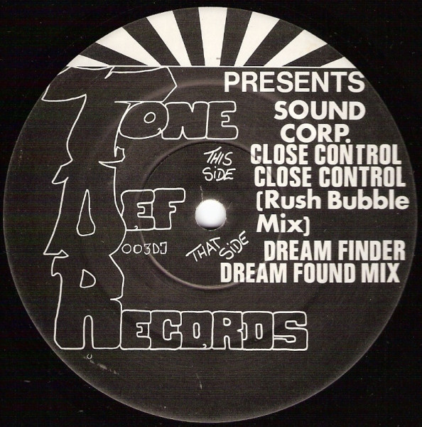 Sound Corp. - Close Control / Dream Finder | Tone Def Records (003DJ) - main