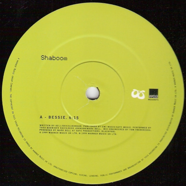 Shaboom - Bessie | WEA (WEA202T1) - 2