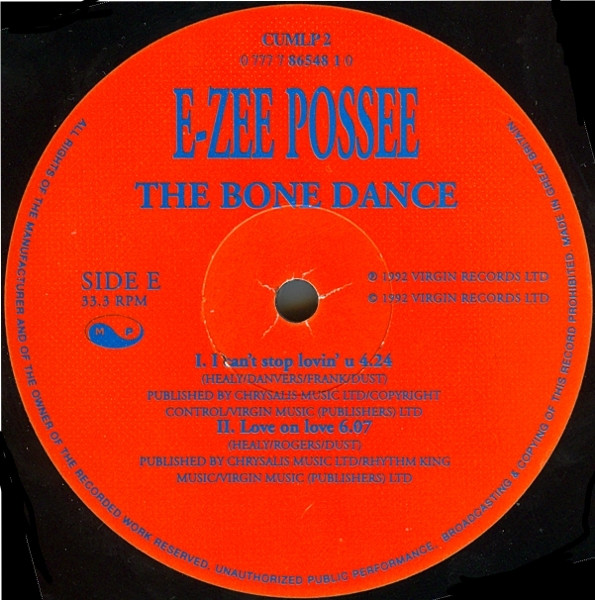E-Zee Possee - The Bone Dance | More Protein (CUMLP 2) - 12 E-Zee Possee - The Bone Dance | More Protein (CUMLP 2) - 12