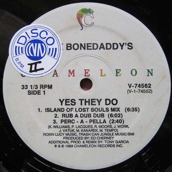 The Bonedaddy's - Yes They Do | Chameleon Records (V-74562)