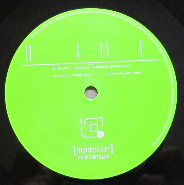Danilo Vigorito - Bellatrix | Inside Orion Minimal Muzik (IOMM004) - main Danilo Vigorito - Bellatrix | Inside Orion Minimal Muzik (IOMM004) - main