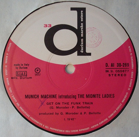 Munich Machine Introducing The Midnite Ladies - Munich Machine | Durium (DAI. 30269) - 3 Munich Machine Introducing The Midnite Ladies - Munich Machine | Durium (DAI. 30269) - 3