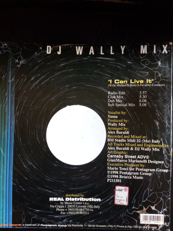DJ Wally Mix - I Can Live It | PentaGram Records (P211501) - 2 DJ Wally Mix - I Can Live It | PentaGram Records (P211501) - 2