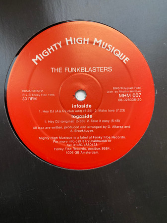 The Funkblasters - Hey DJ | Mighty High Musique (MHM 007)