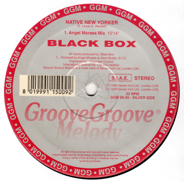 Black Box - Native New Yorker | Groove Groove Melody (GGM 9659) - 2 Black Box - Native New Yorker | Groove Groove Melody (GGM 9659) - 2