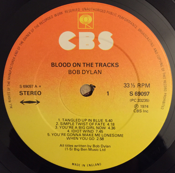 Blood On The Tracks