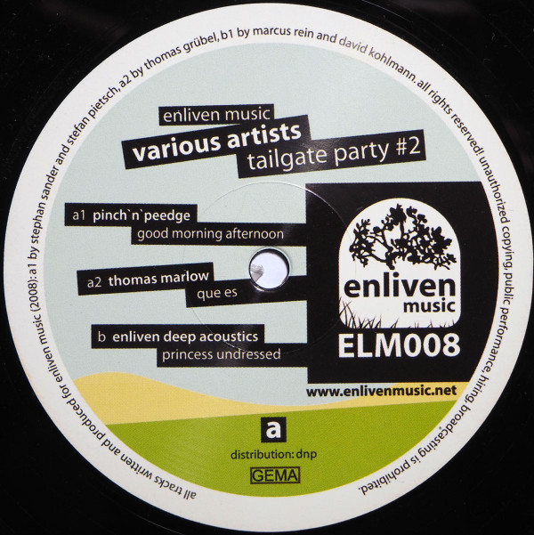 Various - Tailgate Party #2 | Enliven Music (ELM 008)