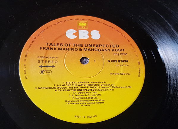 Tales Of The Unexpected