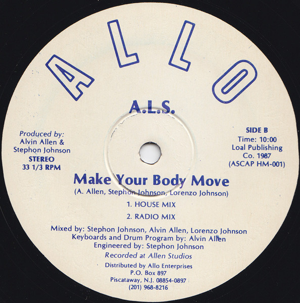 A.L.S. - Make Your Body Move | Allo (HM-001) - 2 A.L.S. - Make Your Body Move | Allo (HM-001) - 2