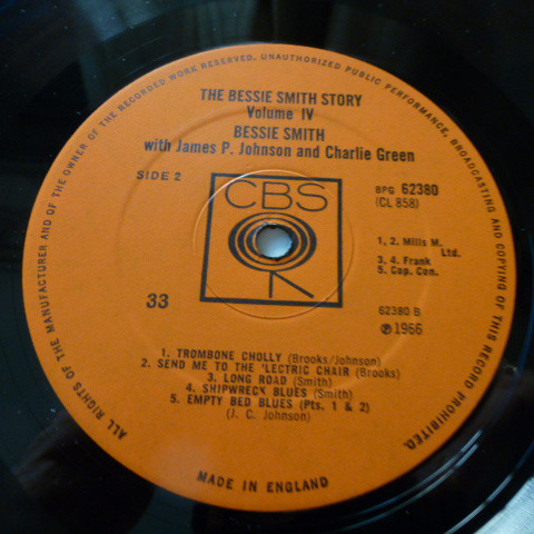 The Bessie Smith Story - Vol. 4