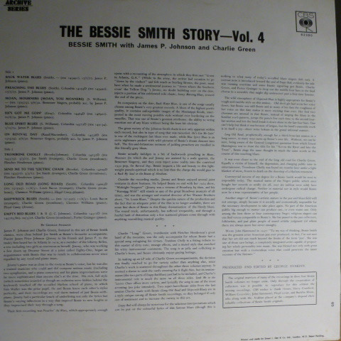 The Bessie Smith Story - Vol. 4