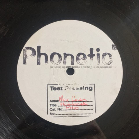 Max Linen - Flashback | Phonetic Recordings (PH010) - main Max Linen - Flashback | Phonetic Recordings (PH010) - main