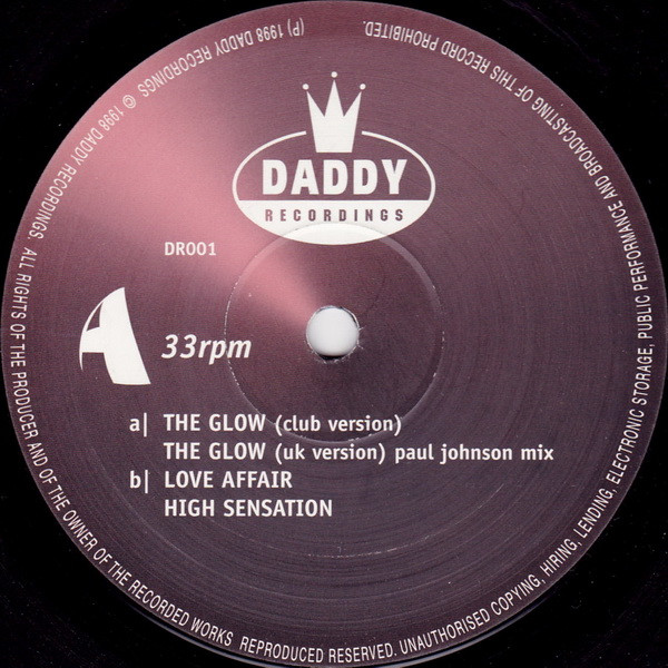 Stacy Kidd - The Glow | Daddy Recordings (DR001)