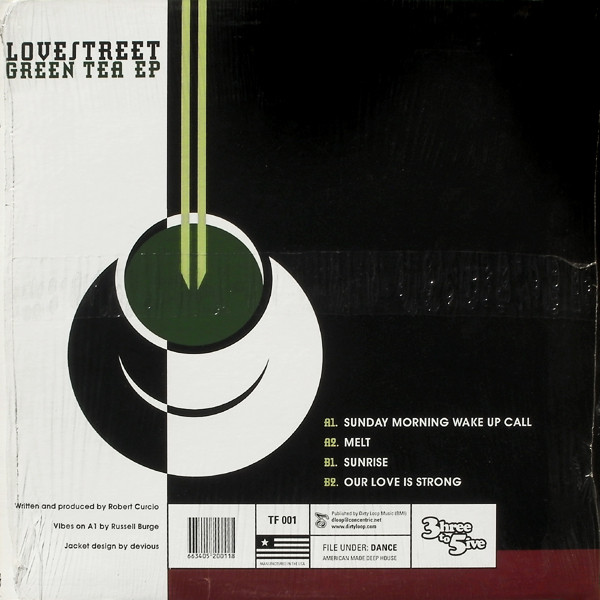 Lovestreet - Green Tea EP | Three to Five (TF 001) - 2 Lovestreet - Green Tea EP | Three to Five (TF 001) - 2