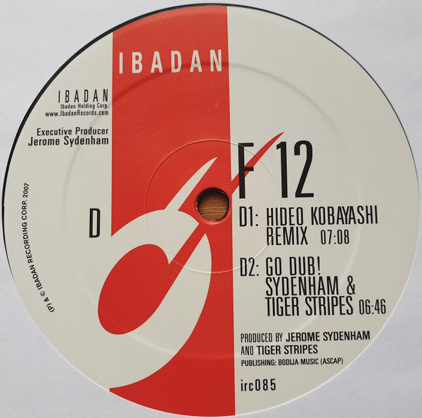 Jerome Sydenham & Tiger Stripes - Elevation & F12 Remixes | Ibadan (irc085) - 5 Jerome Sydenham & Tiger Stripes - Elevation & F12 Remixes | Ibadan (irc085) - 5