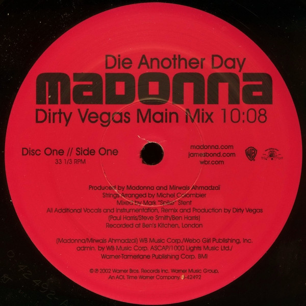 Madonna - Die Another Day | Warner Bros. Records (42492-0) - 4