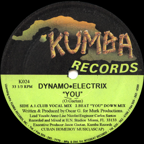 Dynamo Electrix - You | Kumba Records (K024)