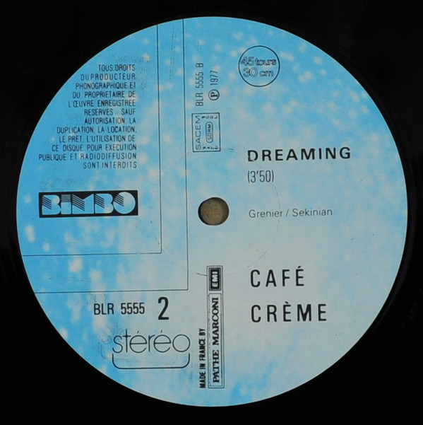 Café Crème - Citations Ininterrompues | Bimbo (BLR 5555) - 4