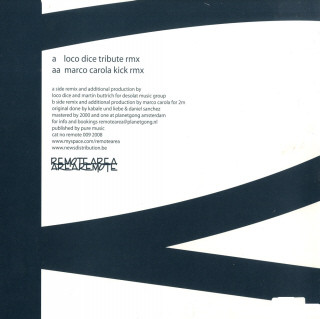 Kabale Und Liebe & Daniel Sanchez - Mumbling Yeah Remixes | Remote Area (remote 009) - 2 Kabale Und Liebe & Daniel Sanchez - Mumbling Yeah Remixes | Remote Area (remote 009) - 2