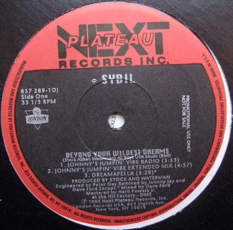 Sybil - Beyond Your Wildest Dreams | Next Plateau Records Inc. (857 289-1DJ)