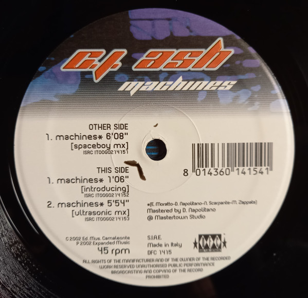 CJ Ash - Machines | DFC (DFC 1415) - main