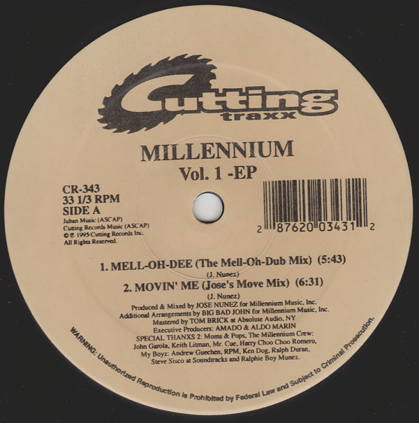 Millennium - Vol.1 -EP | Cutting Traxx (CR-343) - 3