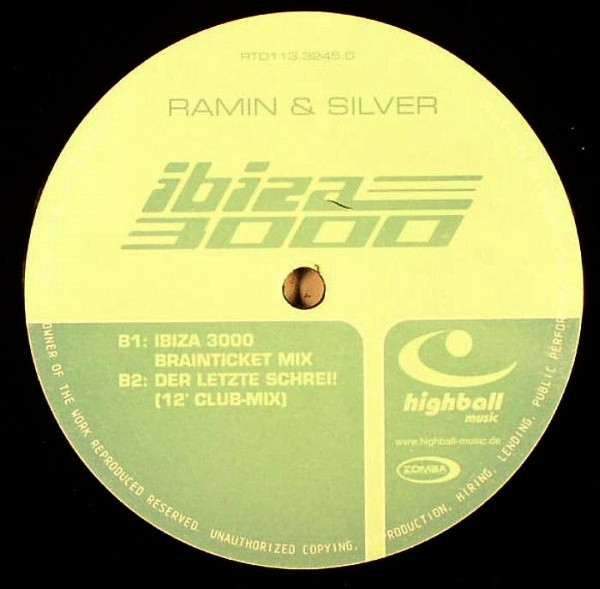 Ramin & Silver - Ibiza 3000 | Highball Music (RTD 113.3245.0) - 4