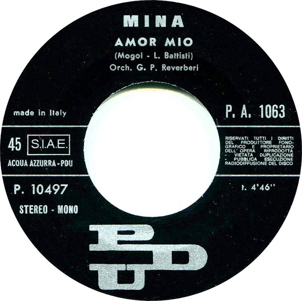 Mina - Amor Mio | PDU (P.A. 1063) - 3