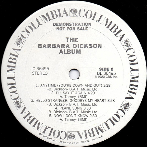 Barbara Dickson - The Barbara Dickson Album | Columbia (JC 36495) - 4