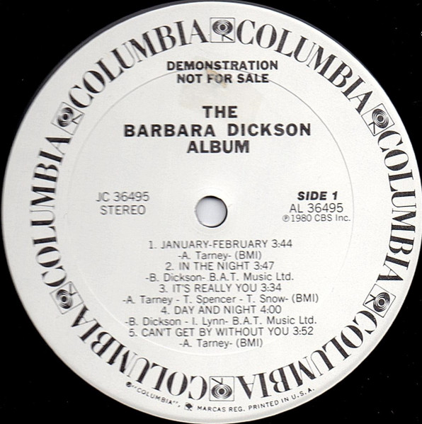 Barbara Dickson - The Barbara Dickson Album | Columbia (JC 36495) - 3