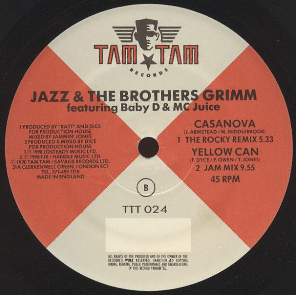 Jazz & The Brothers Grimm - Casanova | Tam Tam Records (12 TTT 024) - 4 Jazz & The Brothers Grimm - Casanova | Tam Tam Records (12 TTT 024) - 4