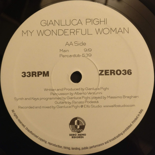 Gianluca Pighi - My Wonderful Woman | Zero Meno (ZERO 36) - 5 Gianluca Pighi - My Wonderful Woman | Zero Meno (ZERO 36) - 5
