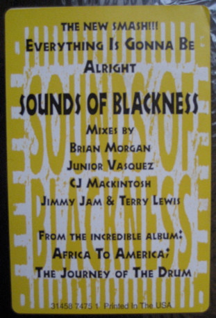 Sounds Of Blackness - Everything Is Gonna Be Alright | Perspective Records (31458 7475-1) - 3 Sounds Of Blackness - Everything Is Gonna Be Alright | Perspective Records (31458 7475-1) - 3