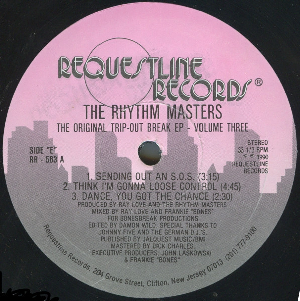 The Rhythm Masters - The Original Trip-Out Break EP - Volume 3 | Requestline Records (RR - 563) - main