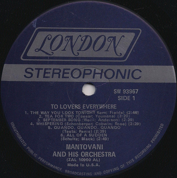 To Lovers Everywhere