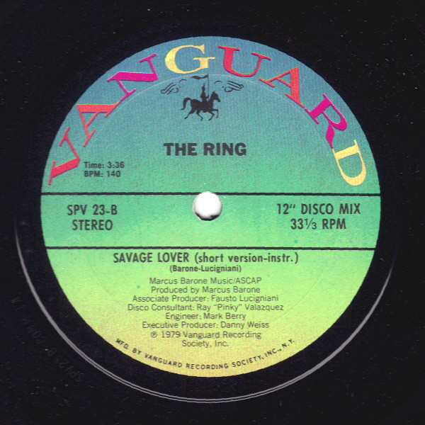 The Ring - Savage Lover | Vanguard (SPV 23) - 2 The Ring - Savage Lover | Vanguard (SPV 23) - 2