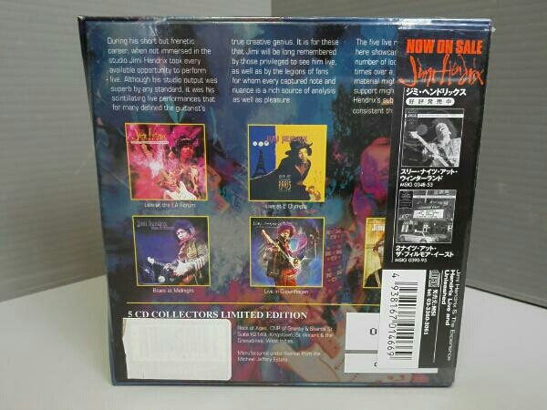 Jimi Hendrix - Live And Unleashed 5 CD BOX | MSI (MSIG 0416-20) - 2