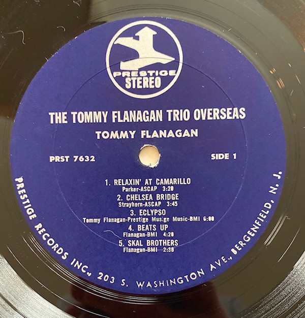 The Tommy Flanagan Trio - Overseas | Prestige (PRST 7632) - 3 The Tommy Flanagan Trio - Overseas | Prestige (PRST 7632) - 3