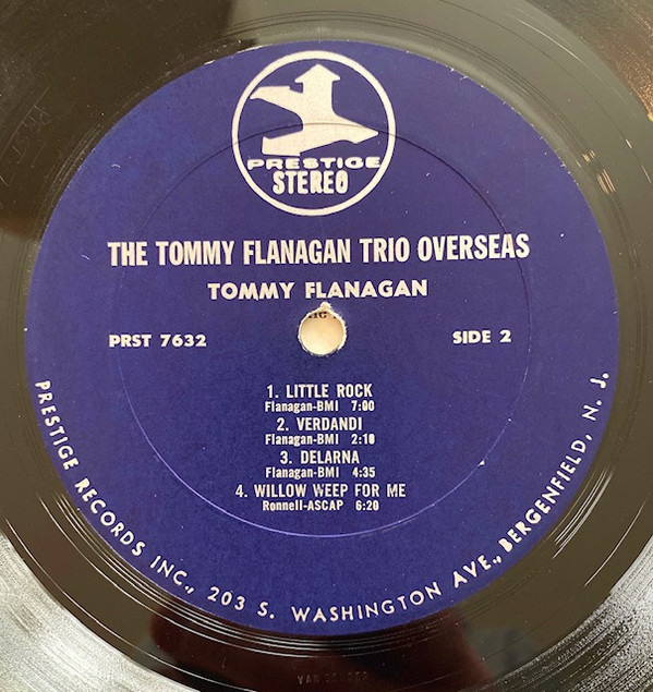 The Tommy Flanagan Trio - Overseas | Prestige (PRST 7632) - 4 The Tommy Flanagan Trio - Overseas | Prestige (PRST 7632) - 4