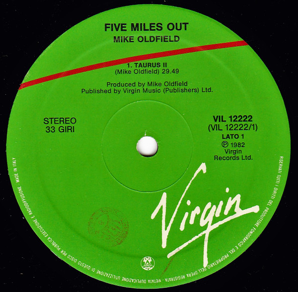 Mike Oldfield - Five Miles Out | Virgin (VIL 12222) - 4