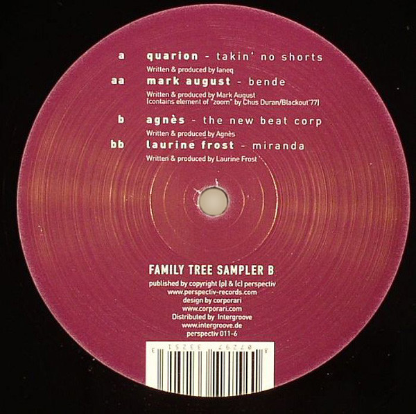 Various - Family Tree (Sampler B) | Perspectiv (perspectiv 011-6)