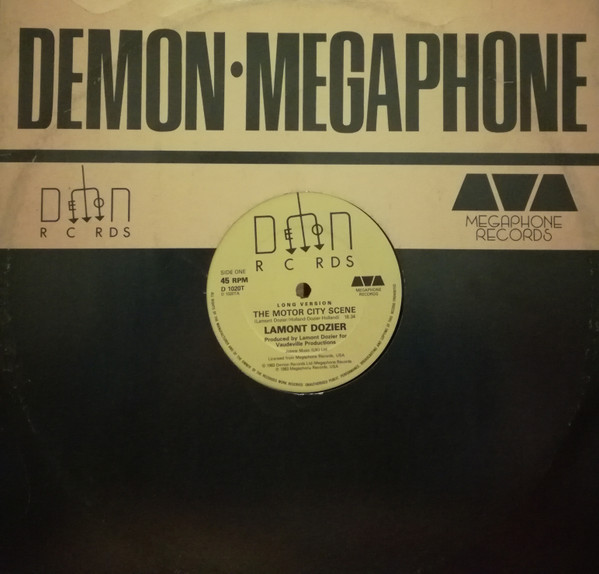 Lamont Dozier - The Motor City Scene | Demon Records (D 1020T) - main Lamont Dozier - The Motor City Scene | Demon Records (D 1020T) - main
