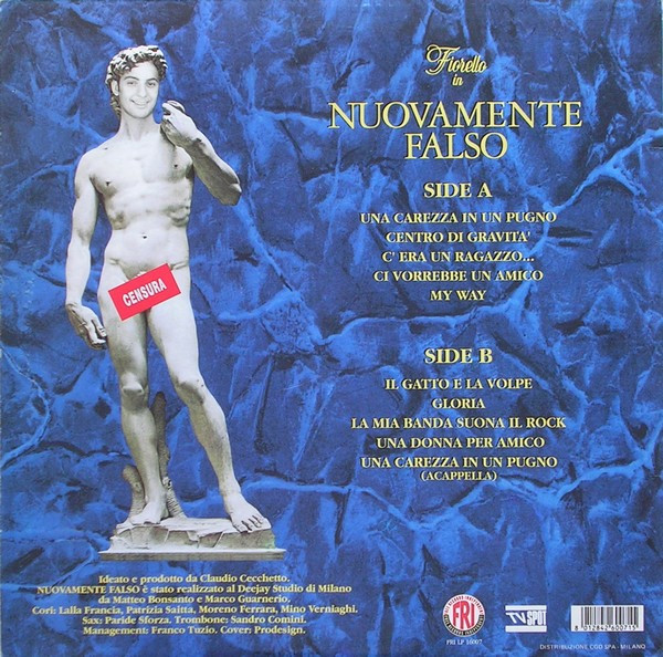 Fiorello - Nuovamente Falso | Free Records Independent (FRI LP 16007) - 2 Fiorello - Nuovamente Falso | Free Records Independent (FRI LP 16007) - 2