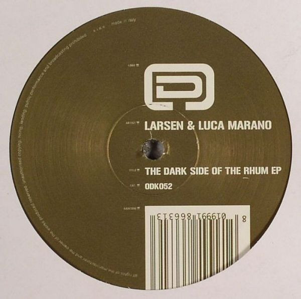 Larsen & Luca Marano - The Dark Side Of The Rhum EP | Ocean Dark (ODK052) - main