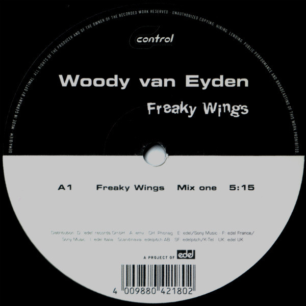 Woody van Eyden - Freaky Wings | Control (0042180 CON) - 3 Woody van Eyden - Freaky Wings | Control (0042180 CON) - 3