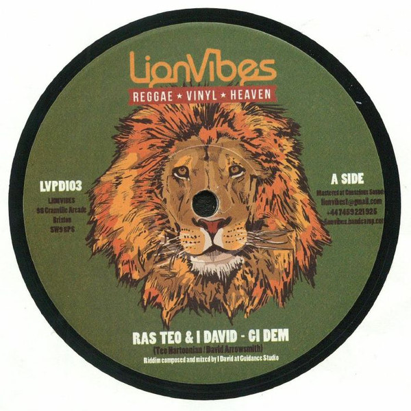 Ras Teo & I David - Gi Dem | Lionvibes (LVPD103) - main